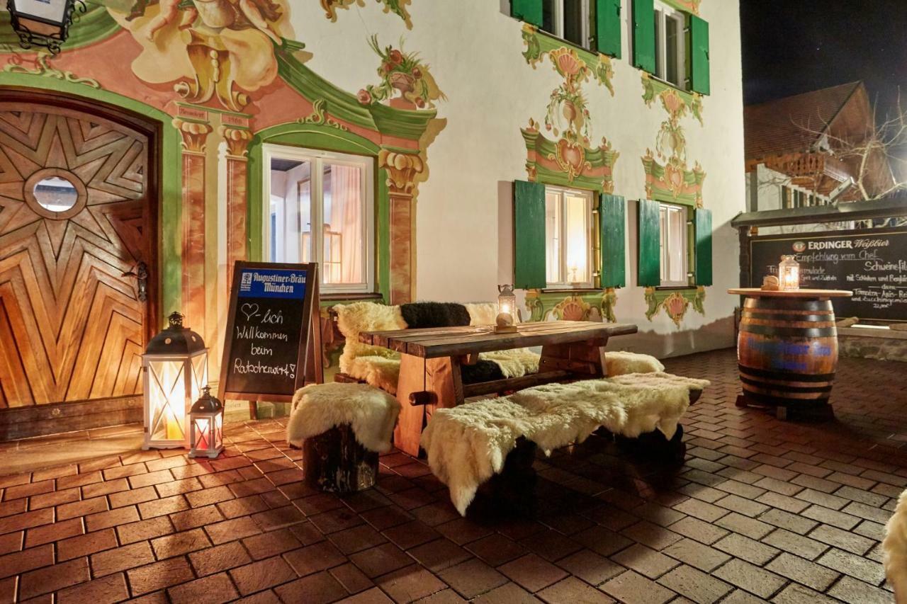 Ferienwohnungen Im Gasthof Stern Inklusive Koenigscard Унтераммергау Екстер'єр фото